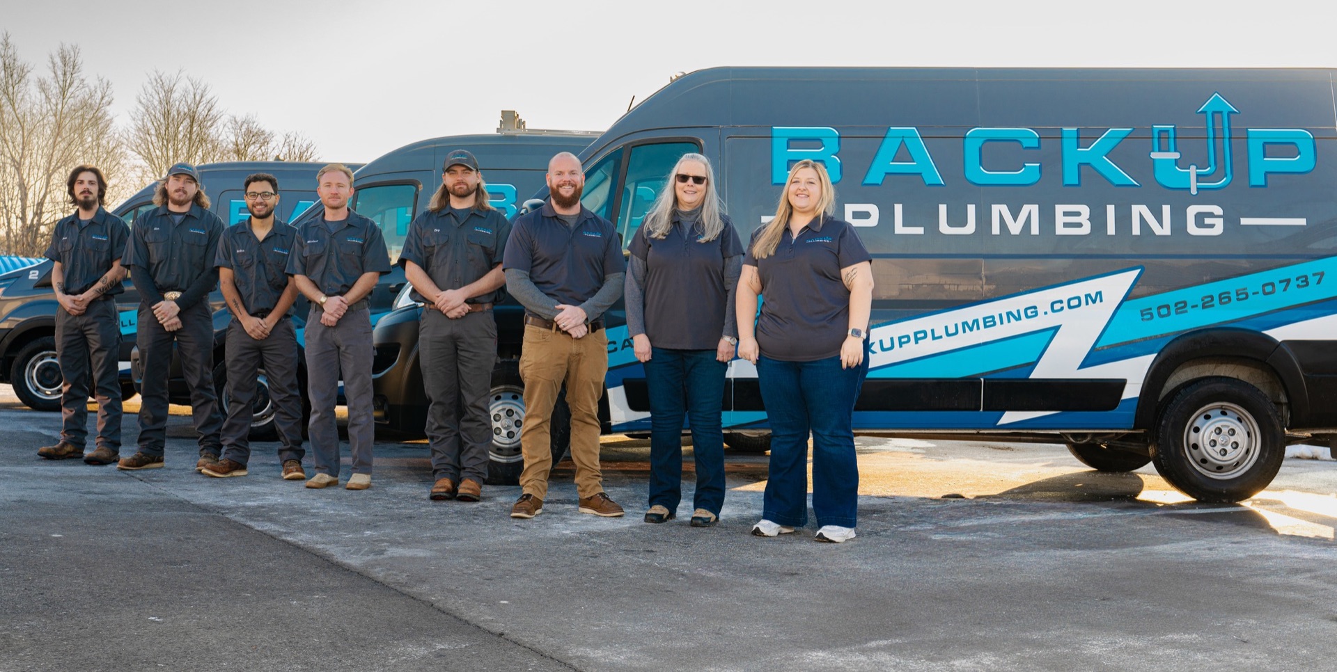 The Backup Plumbing team in La Grange, KY
