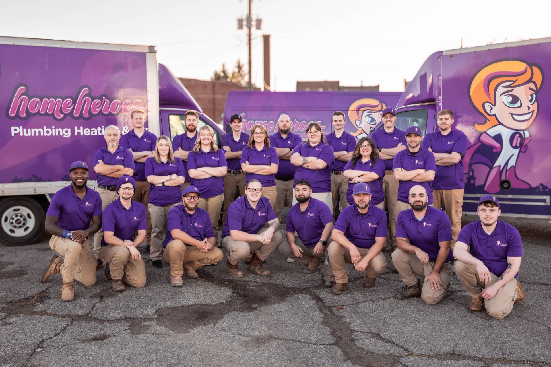 The Home Heroes Plumbing team in Anderson, IN