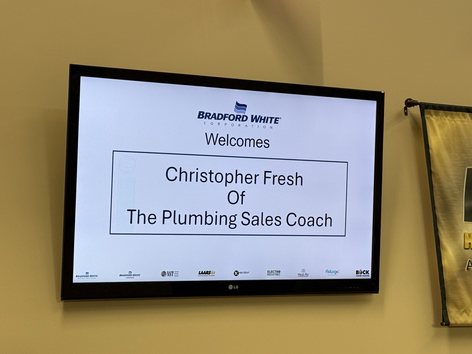 Bradford White Welcomes Christopher Fresh of The Plumbing Sales Coach