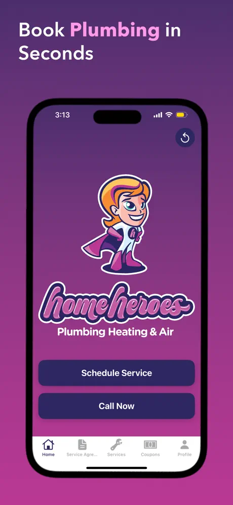Home Heroes app powered by ServZito